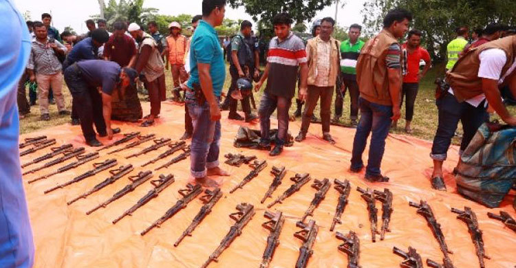 রূপগঞ্জে অস্ত্র উদ্ধারের ঘটনায় শরীফের জবানবন্দি