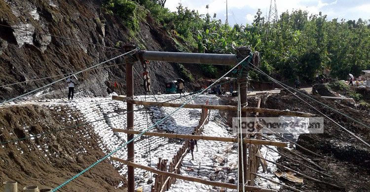 সচল হচ্ছে রাঙামাটি, নির্মিত হচ্ছে বেইলি ব্রিজ