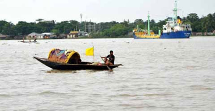 বগুড়ায় যমুনা তীর সংরক্ষণ প্রকল্প এলাকায় ভাঙন
