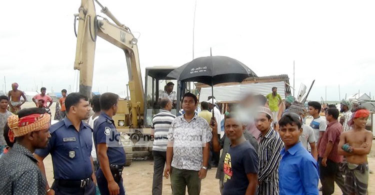 কাঠালবাড়ি ঘাটে ৩ শতাধিক দোকান উচ্ছেদ