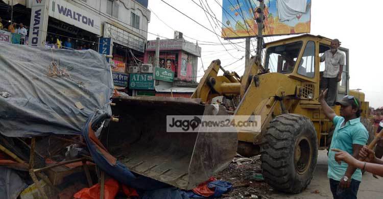 ঢাকা-চট্টগ্রাম মহাসড়কের তিন শতাধিক স্থাপনা উচ্ছেদ