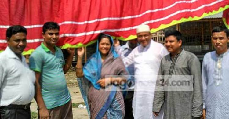 নীলফামারীতে জঙ্গিবাদবিরোধী প্রচারণায় তুরিন আফরোজ