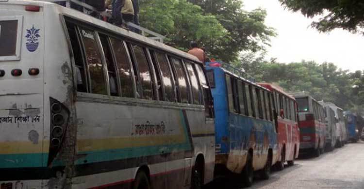 টাঙ্গাইল মহাসড়কে ৩২ কিলোমিটার যানজট
