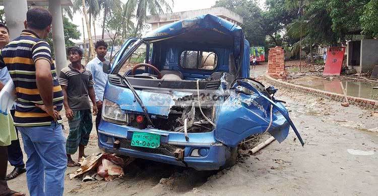 টঙ্গীতে কাভার্ডভ্যানের চাপায় কাঁচামাল ব্যবসায়ী নিহত