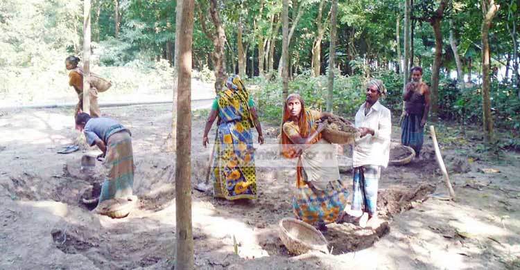 শ্রমিকদের হাজিরার টাকা ইউপি সদস্যদের পকেটে