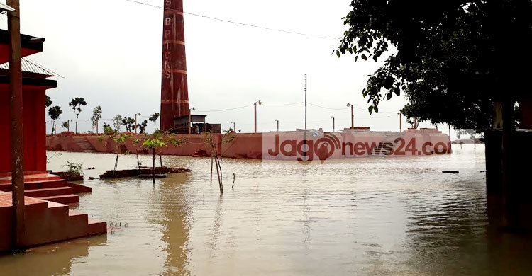 বিপদসীমার উপরে যমুনার পানি, জামালপুরের নিম্নাঞ্চল প্লাবিত
