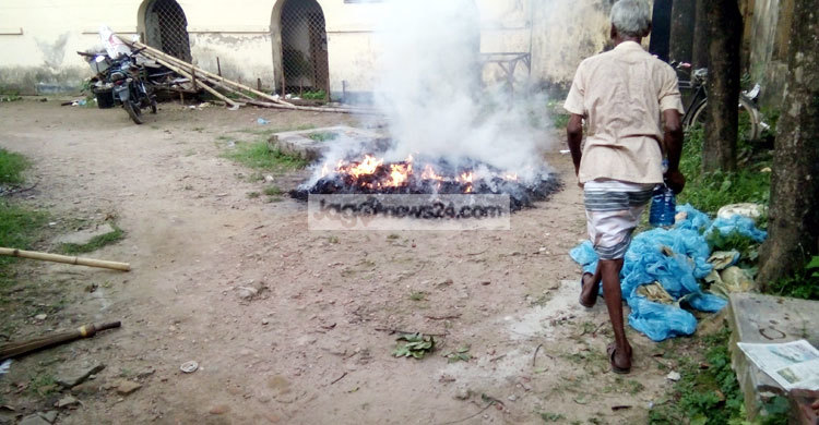 গাজীপুরে বিপুল পরিমাণ মাদক ধ্বংস