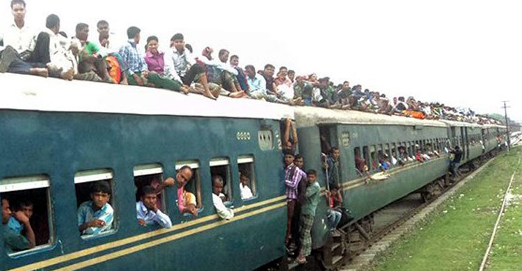 ঈদ উদযাপন, পোশাক শ্রমিকদের বাড়ি ফেরা