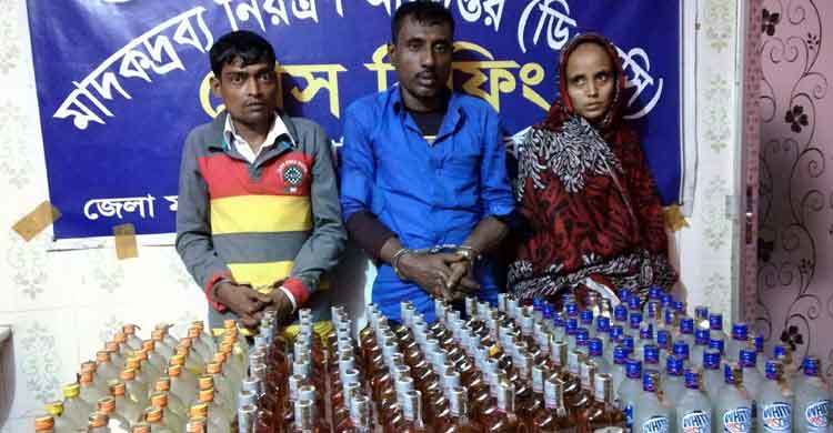 ইয়াবাসহ স্বামী-স্ত্রী আটক