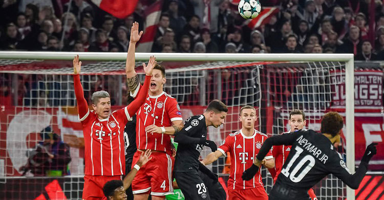 নেইমারদের হারিয়ে প্রতিশোধ নিল বায়ার্ন