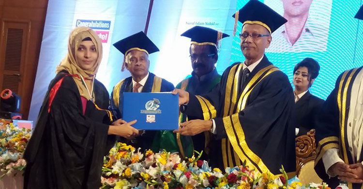 বাংলাদেশ ইউনিভার্সিটির সমাবর্তনে ৪৮০৪ শিক্ষার্থীকে ডিগ্রি প্রদান