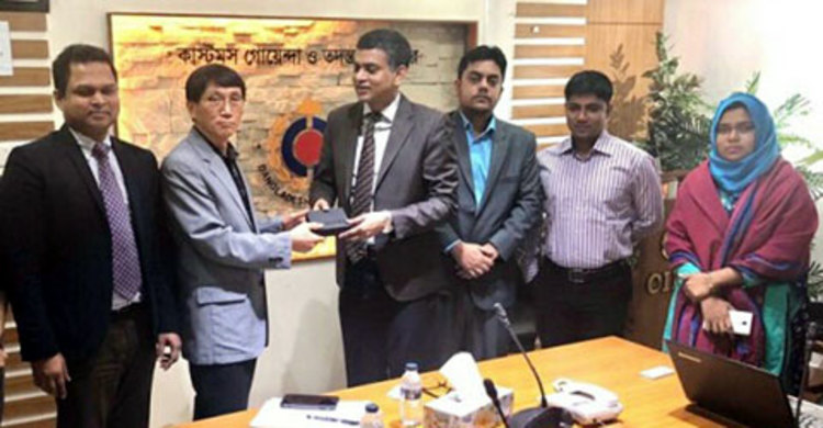 শুল্ক গোয়েন্দা ও তদন্ত অধিদফতর পরিদর্শনে কোরিয়ান কাস্টমস