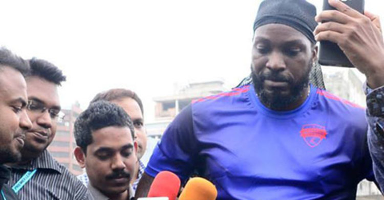 ম্যাককালামকে নিয়ে বিধ্বংসী ব্যাটিং করতে চান গেইল