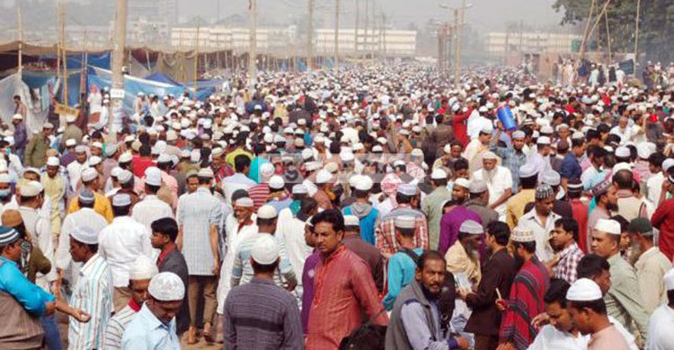 আখেরি মোনাজাতে শেষ হলো জোড় ইজতেমা