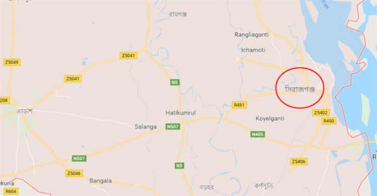 বেলকুচি পৌর মেয়রের কার্যালয়ে যুবলীগের ভাঙচুর-গুলি