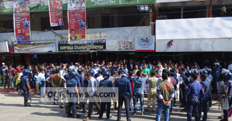 মুন্সীগঞ্জে বিএনপির মিছিল পণ্ড