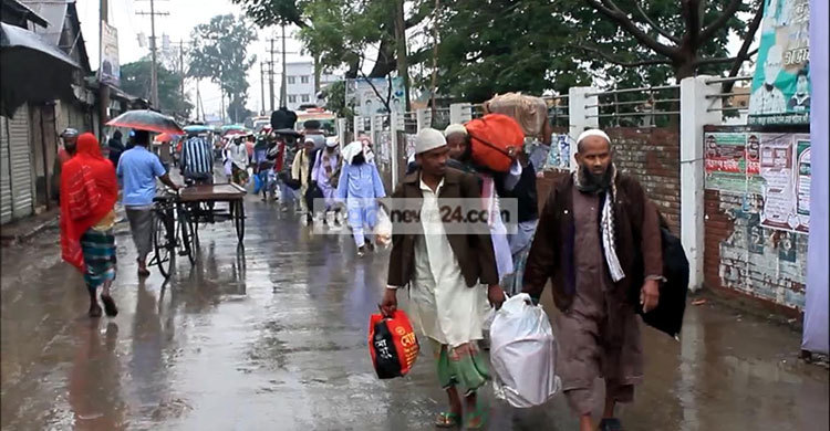 আখেরি মোনাজাতে শেষ হলো মুন্সীগঞ্জের ইজতেমা