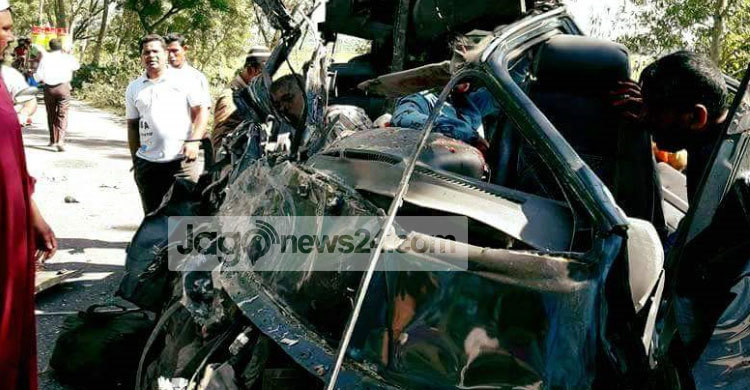 নাটোরে বাস-মাইক্রোবাস সংঘর্ষে নিহত ২