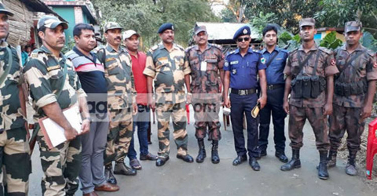 বিএসএফের সঙ্গে বিজিবির পতাকা বৈঠক