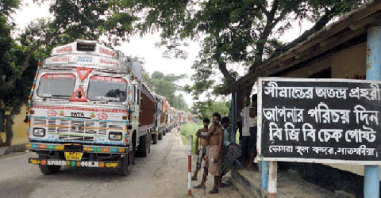ভোমরায় কালভার্টের সংস্কার কাজ বন্ধ করে দিলো বিএসএফ