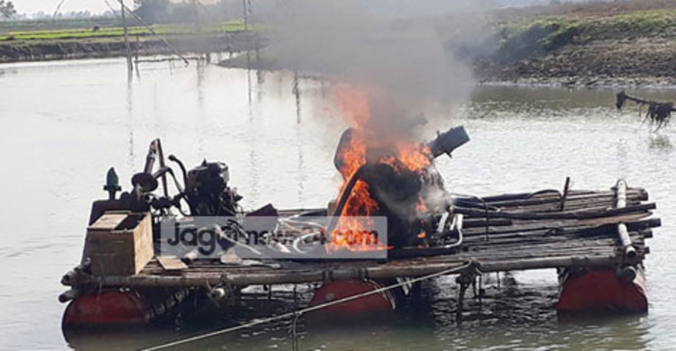 মৃগী নদীতে বালু উত্তোলন, ৩ জনের দণ্ড