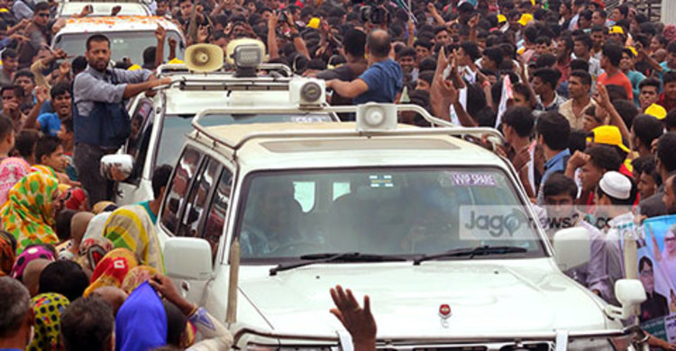 খালেদার গাড়িবহরে হামলার ঘটনায় পুলিশের মামলা