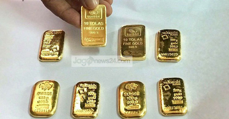 বেনাপোলে ৮ স্বর্ণের বারসহ ২ যাত্রী আটক