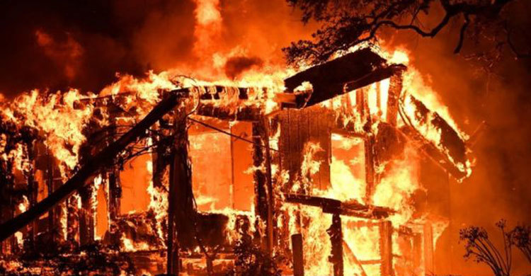 10 killed by wildfires in California wine country