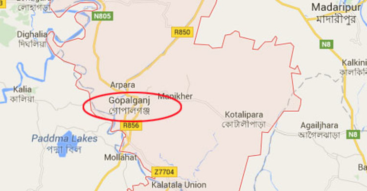 গোপালগঞ্জে এএসপির বাসভবনে গুলি