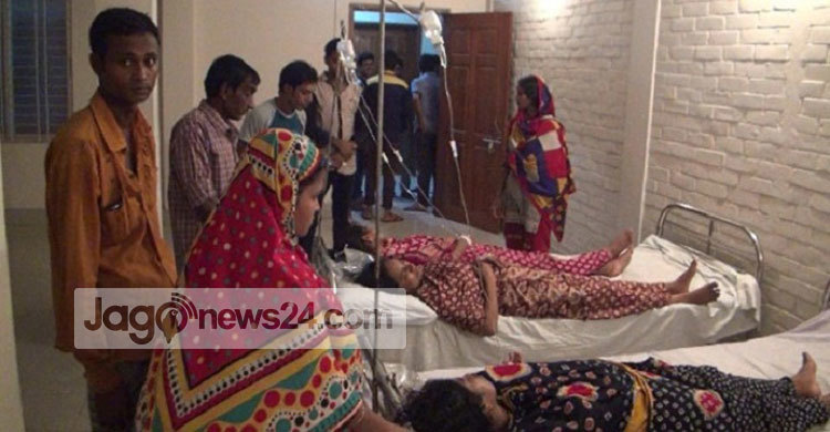 গাজীপুরে হা-মীম কারখানার অর্ধশতাধিক শ্রমিক অসুস্থ