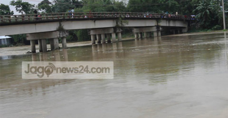 বিপদসীমার ১৭০ সেমি. উপরে খোয়াই নদীর পানি