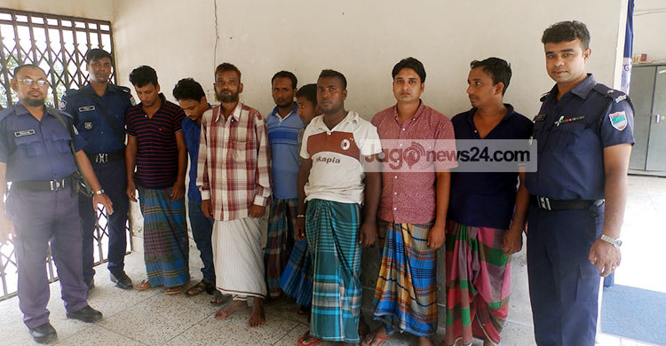 ঝিনাইদহে জামায়াতের ৮ নেতাকর্মী গ্রেফতার