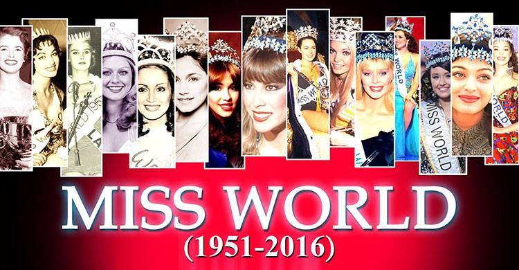 Beautiful Miss World winners from 1951-2016