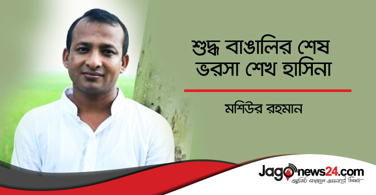 শুদ্ধ বাঙালির শেষ ভরসা শেখ হাসিনা