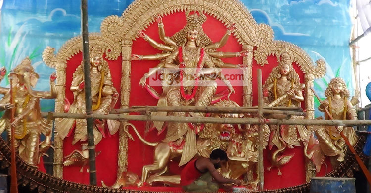নেত্রকোনায় ৪৫৫টি মণ্ডপে দুর্গাপূজার আয়োজন