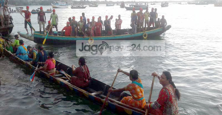 রাঙ্গামাটিতে উচ্ছ্বাস-উৎসবের নৌকাবাইচ