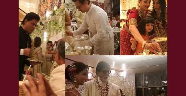 Abhishek reveals why Shah Rukh, Aamir served food at Isha’s wedding