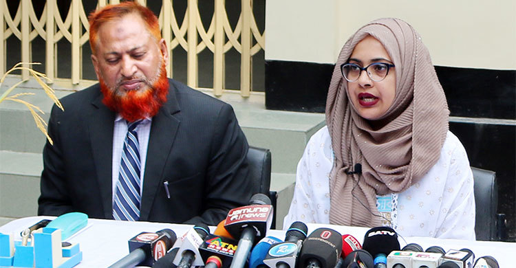 বিএনপি প্রার্থী মনিরুলের মেয়ের কান্না