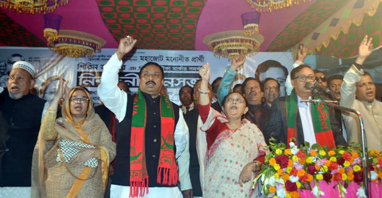 ‘নৌকা জিতে গেলে হেরে যাবে সন্ত্রাস’