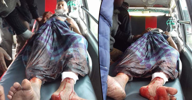 জামায়াতের আমিরকে পুলিশ পরিচয়ে তুলে নিয়ে মারধর