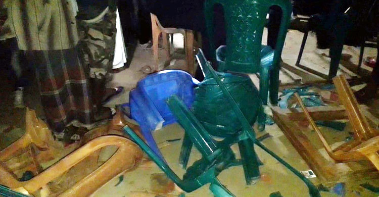 বিএনপি প্রার্থীর বাড়িতে হামলার অভিযোগ