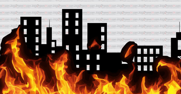 গাজীপুরে ১৮৩ ঘর পুড়ে ছাই