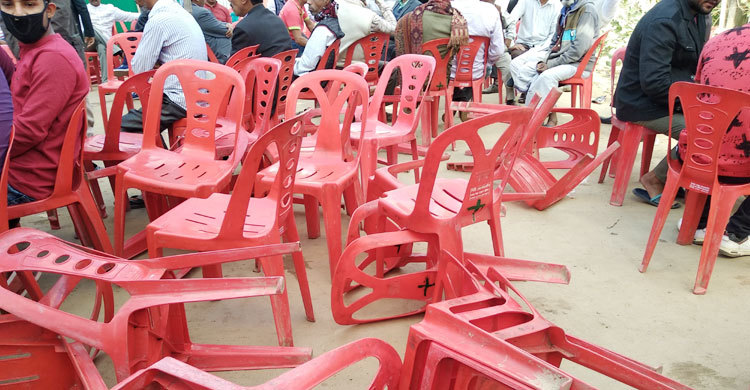 আখাউড়ায় বিএনপি প্রার্থীর সভায় হামলা-ভাঙচুর