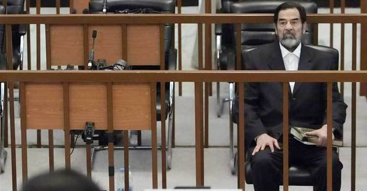 Saddam’s daughter publishes last message before his death