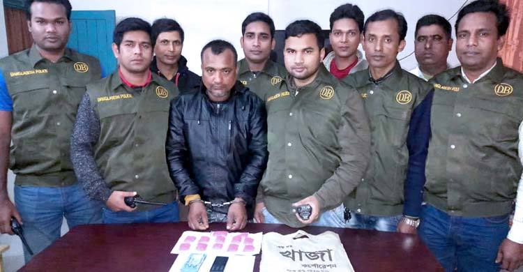 ঠাকুরগাঁওয়ে ইয়াবাসহ ব্যবসায়ী গ্রেফতার