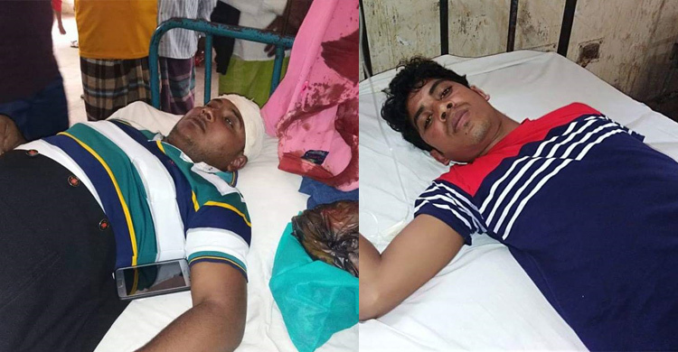 বোরহানউদ্দিনে ৯টি মোটরসাইকেলে আগুন, ৪ সাংবাদিককে মারধর