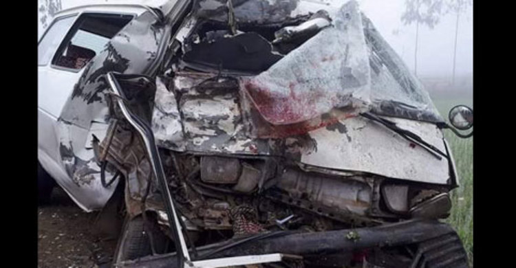 বাস-মাইক্রোবাস সংঘর্ষে আহত ৭