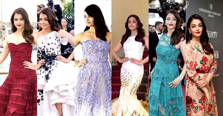 Cannes best dressed Aishwariya
