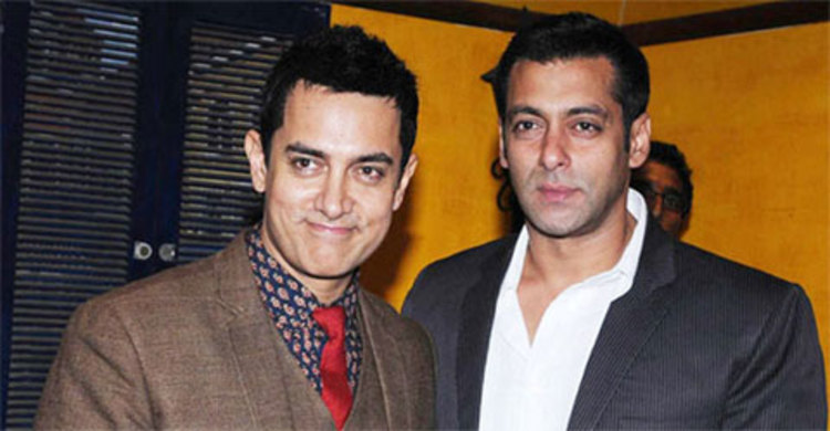 সালমানের সাথে দেখা করলেন আমির খান