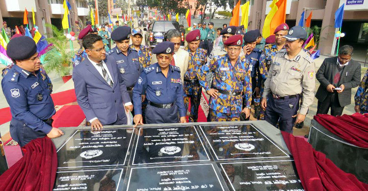 এপিবিএন সদর দফতরে বহুতল আবাসিক ভবন উদ্বোধন